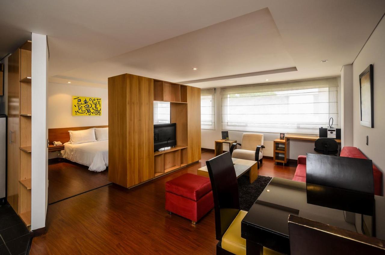 Travelers Obelisco Apartamentos Bogotá Exteriör bild