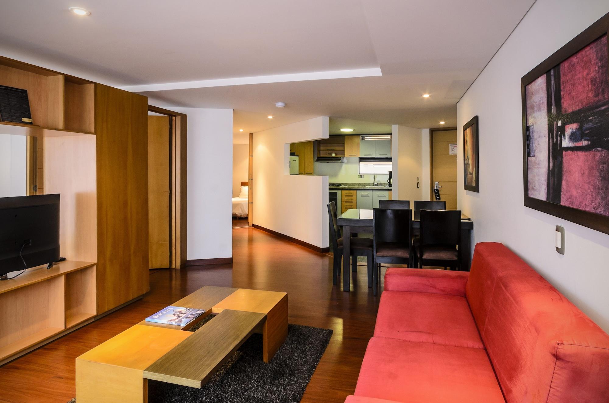 Travelers Obelisco Apartamentos Bogotá Exteriör bild