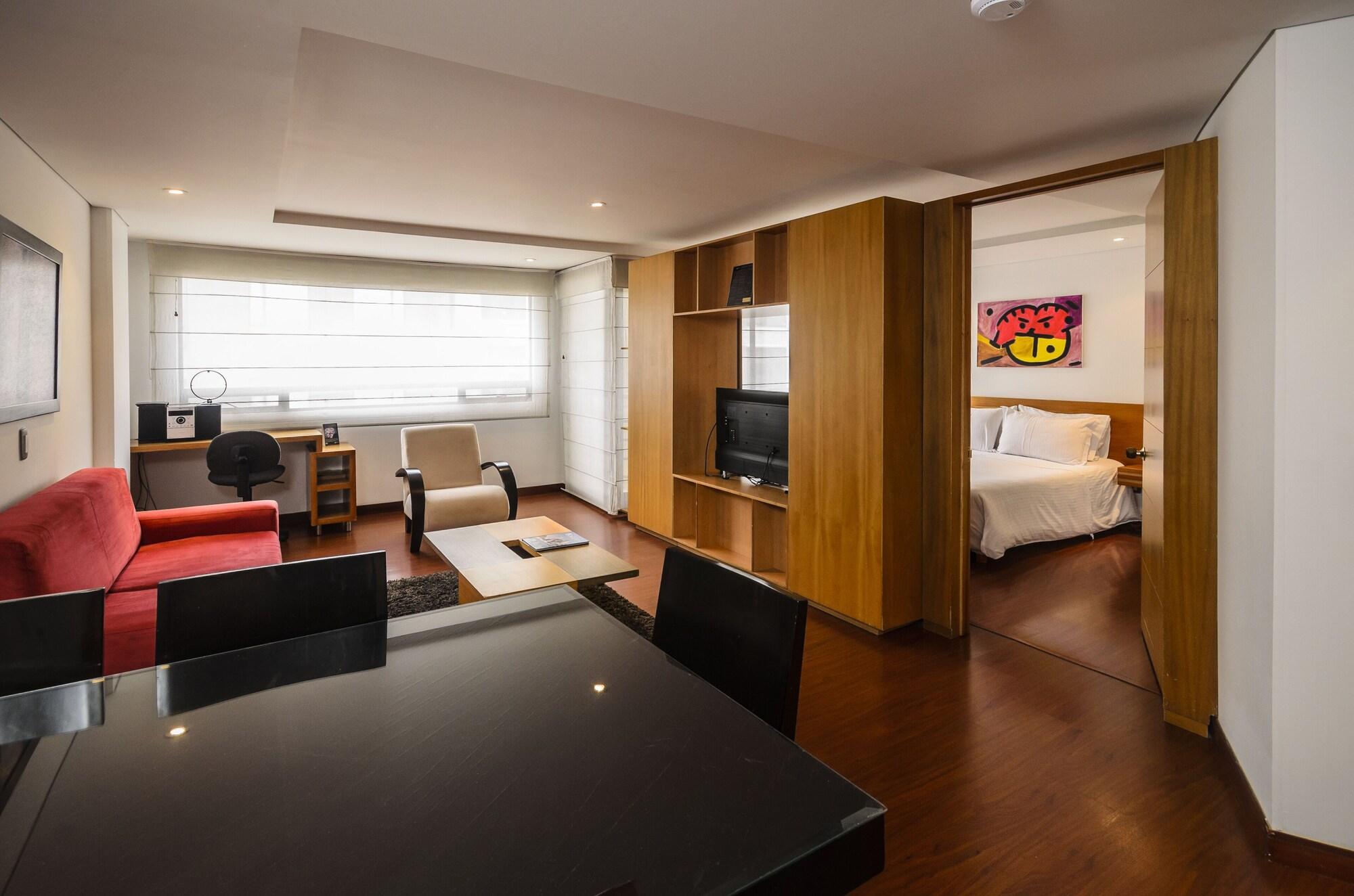 Travelers Obelisco Apartamentos Bogotá Exteriör bild